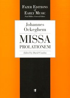 Missa Prolationem : For Unaccompanied SATB / edited by David Condon.
