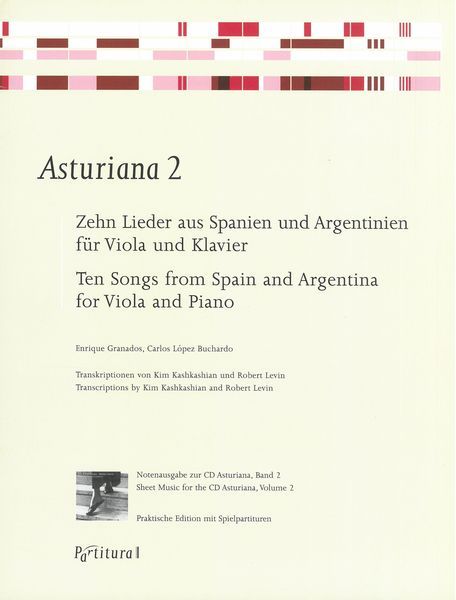 Asturiana 2 - Ten Songs From Spain and Argentina : For Viola and Piano.