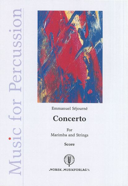 Concerto : For Marimba and Strings.