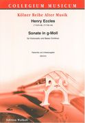 Sonata In G-Moll : Für Violoncello und Basso Continuo / edited by Sven Rössel.