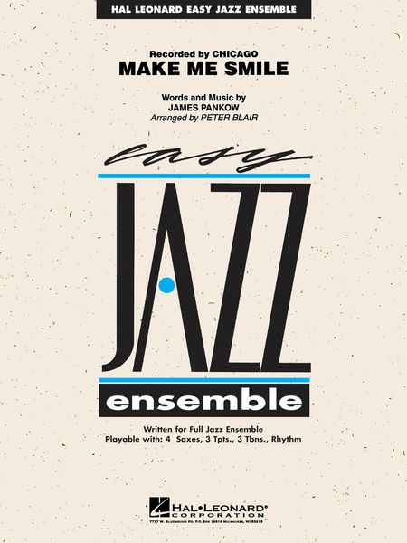 Make Me Smile : For Easy Jazz Ensemble.