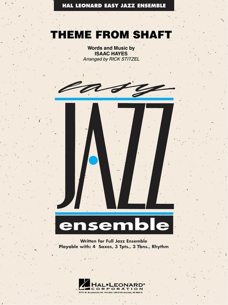 Theme From Shaft : For Easy Jazz Ensemble.