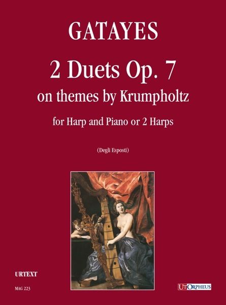 2 Duets, Op. 7 On Themes by Krumpholtz : For Harp and Piano Or 2 Harps / Ed. Emanuela Degli Esposti.