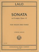 Sonata In D Major, Op. 12 : For Violin and Piano / edited by Tyrone Greive.