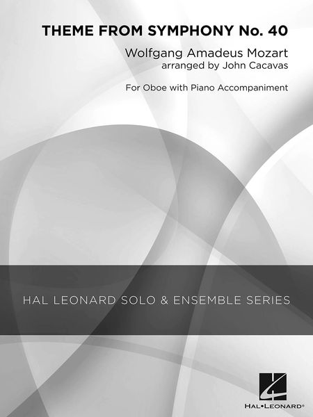 Theme From Symphony No. 40 : For Oboe With Piano Accompaniment / arr. by John Cacavas.