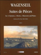 Suites De Pieces : For 2 Clarinets, 2 Horns, 2 Bassoons and Piano / edited by Achim Hofer.