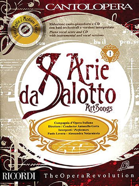 Arie Da Salotto, Vol. 1 : For Medium Voice.