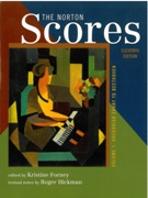 Norton Scores, Vol. 1 : Gregorian Chant To Beethoven - Eleventh Edition / Ed. by Kristine Forney.