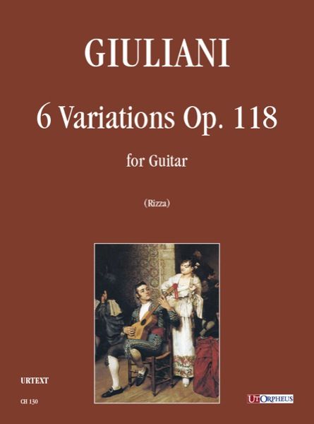 6 Variations, Op. 118 : For Guitar / edited by Fabio Rizza.