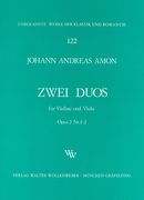 Duos, Op. 2 : Für Violine und Viola.