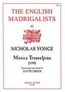 Musica Transalpina (1588) / transcribed and edited by David Greer.