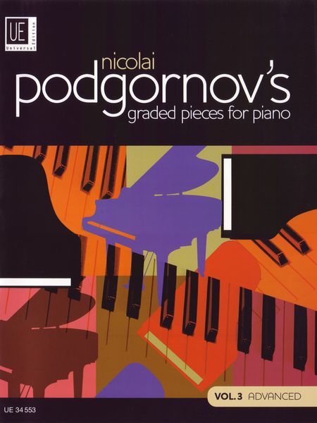 Nicolai Podgornov's Graded Pieces For Piano : Vol. 3, Advanced.