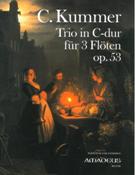 Trio In C-Dur, Op. 53 : Für 3 Flöten / edited by Bernhard Päuler.