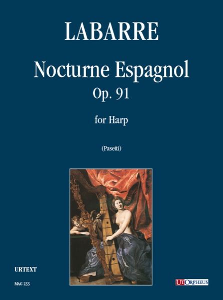 Nocturne Espagnol, Op. 91 : For Harp / edited by Anna Pasetti.