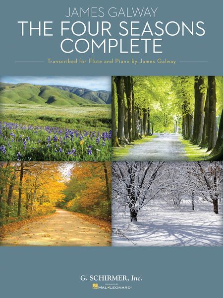 Four Seasons Complete : For Flute and Piano / transcribed by James Galway.