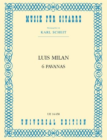 Pavanes (6) : For Guitar / arranged by Karl Scheit.