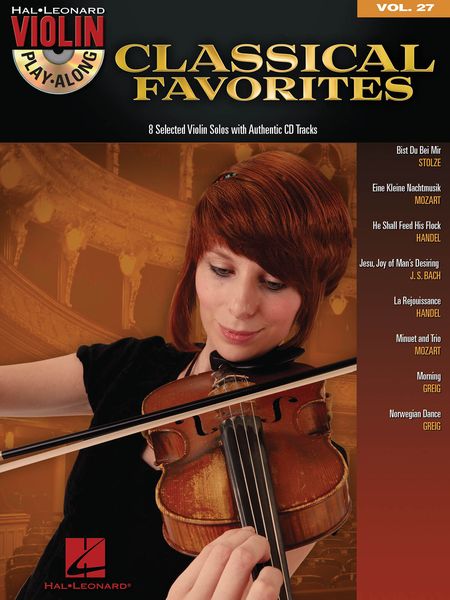 Classical Favorites : 8 Selected Violin Solos With Authentic CD Tracks.