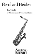 Intrada : For Woodwind Quintet and Alto Saxophone.