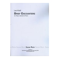 Brief Encounters : For Flute, Clarinet and Piano (2010).