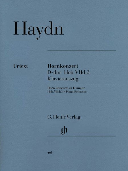 Horn Concerto In D Major, Hob. VIId:3 - Piano reduction.