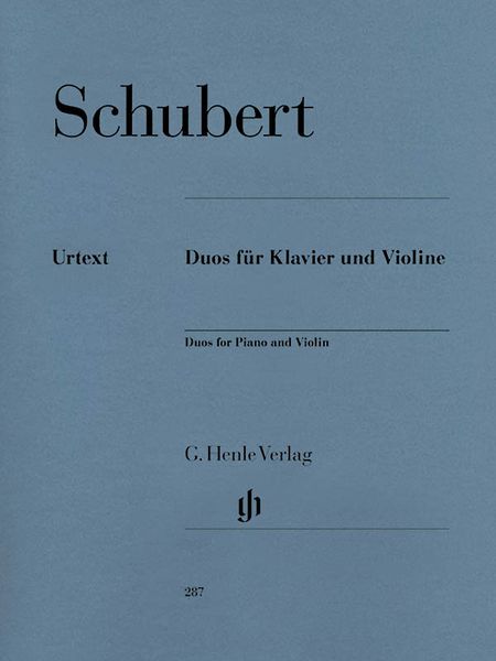 Duos For Violin and Piano.