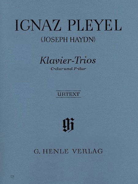 Piano Trios In C and F Major (Previously Attributed To Haydn) : For Violin, Violoncello & Piano.