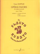 Operas Favoris En Forme De Duos, Vol. 1 : Pour 2 Flutes / edited by Andras Adorjan.