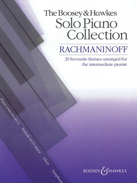 Rachmaninoff : 29 Favourite Themes arranged For The Intermediate Pianist.