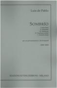 Sombrio : Per Un Percussionista E 18 Strumenti (2004-2005).
