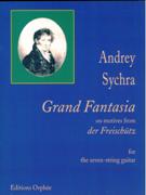 Grand Fantasia On Motives From der Freischütz : For The Seven-String Guitar / Ed. Matanya Ophee.
