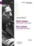 Violi I Piano; Veu I Piano / edited by Melani Mestre.