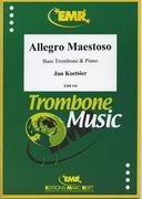 Allegro Maestoso : For Trombone and Piano.