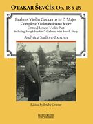 Violin Concerto In D Major / With Analytical Studies and Exercises by Otakar Sevcik.