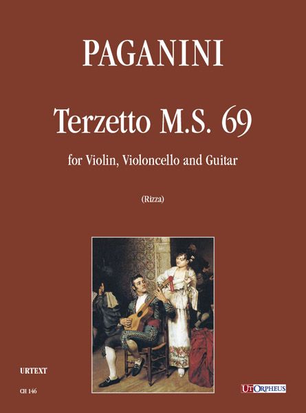 Terzetto M.S. 69 : For Violin, Violoncello and Guitar / edited by Fabio Rizza.