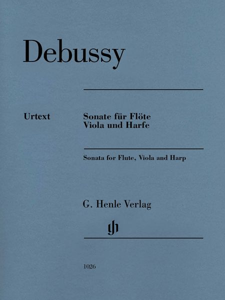 Sonata : For Flute, Viola and Harp / edited by Peter Jost.