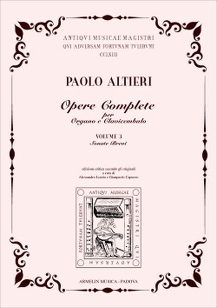 Sonate Brevi / Ed. Alessandro Loreto and Gianpaolo Capuzzo.