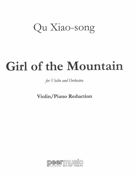 Girl Of The Mountain : For Violin and Piano.