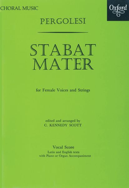 Stabat Mater / edited by C. Kennedy Scott.