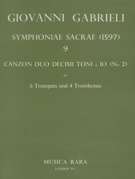 Canzon Duo Decimi Toni #2 604.