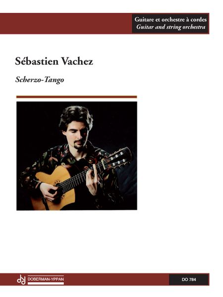 Scherzo Tango : For Guitar and String Orchestra.