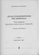 Troi Quatuors Pour Deux Violons, Alto Et Violoncelle (1824) / edited by Lucian Beschiu.