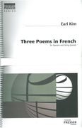 Three Poems In French : For Soprano and String Quartet.