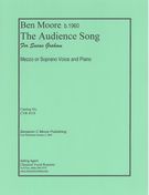 Audience Song : For Soprano Or Mezzo and Piano.