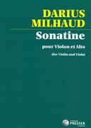 Sonatine : Pour Violon Et Alto.