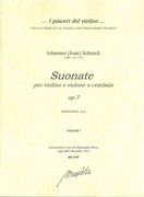 Suonate, Op. 7 : Per Violino E Violone O Cimbalo / edited by Alessandro Bares.