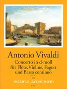 Concerto In D-Moll, RV 96 : Für Flöte, Violine, Fagott und Basso Continuo / Ed. Bernhard Päuler.