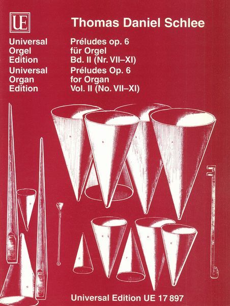Preludes Op. 6, Band II (Nr. VII-XI) : For Organ.