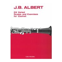 24 Varied Scales and Exercises : For Clarinet / edited by John E. Anderson.