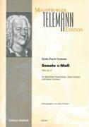 Sonate C-Moll, TWV 42:C7 : Für Blockflöte (Traversflöte), Oboe (Violine) und Basso Continuo.