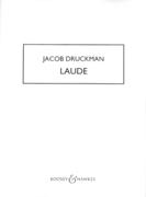 Laude : For Baritone, Alto Flute, Viola and Violoncello (1952).